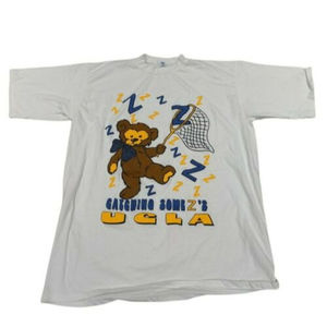 Vintage UCLA Bruins Catching Some Zs Night Sleep Shirt Adult One Size Fits All